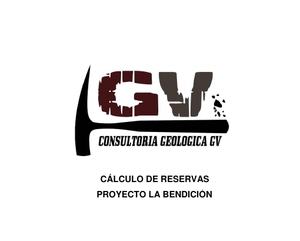Portada de Cálculo de reservas de La Bendición